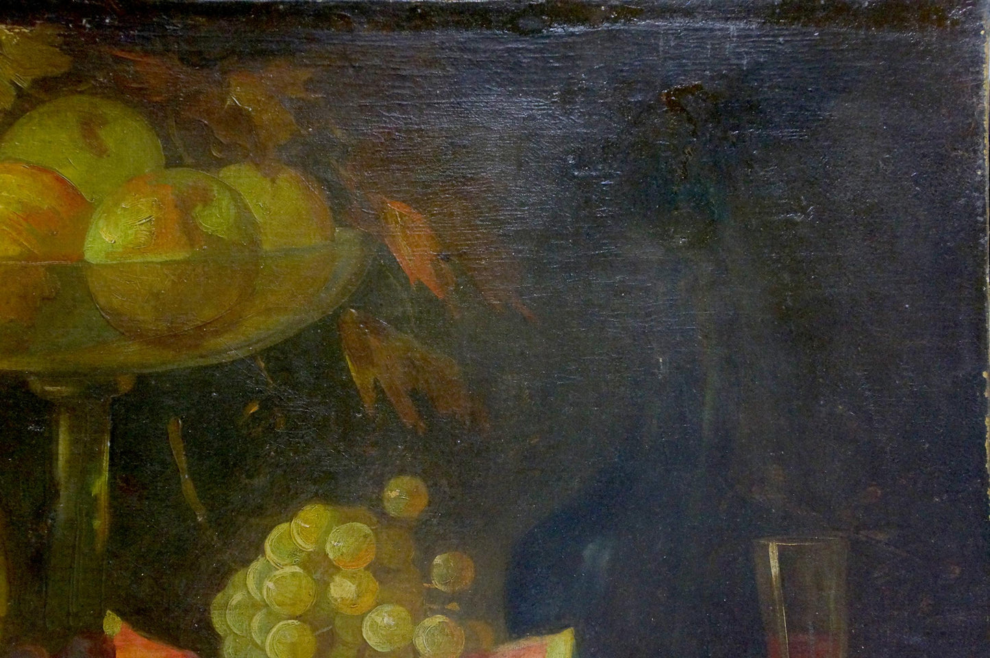 Oil painting Sweet still life