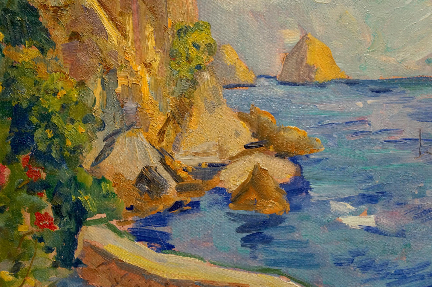 Oil painting Sunny beach Zakharyan Gurgen Harutyunovich