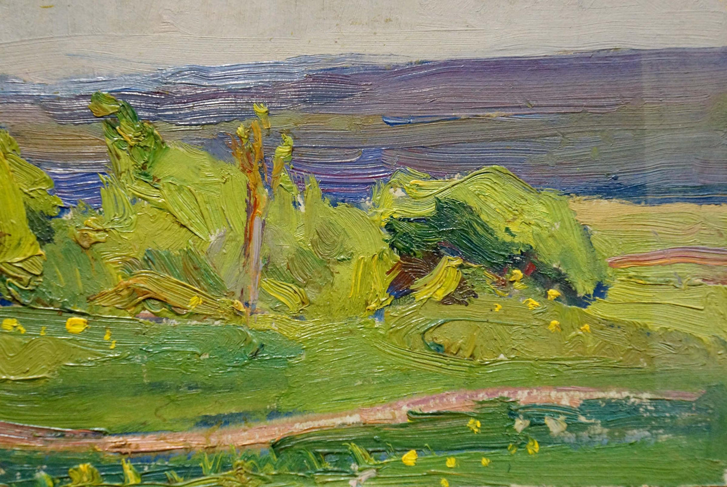 Oil painting Summer day