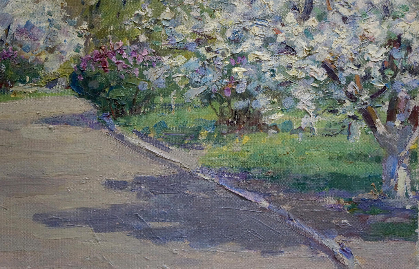Oil painting Spring has come and the trees are blooming Kisil Grigory Alekseevich