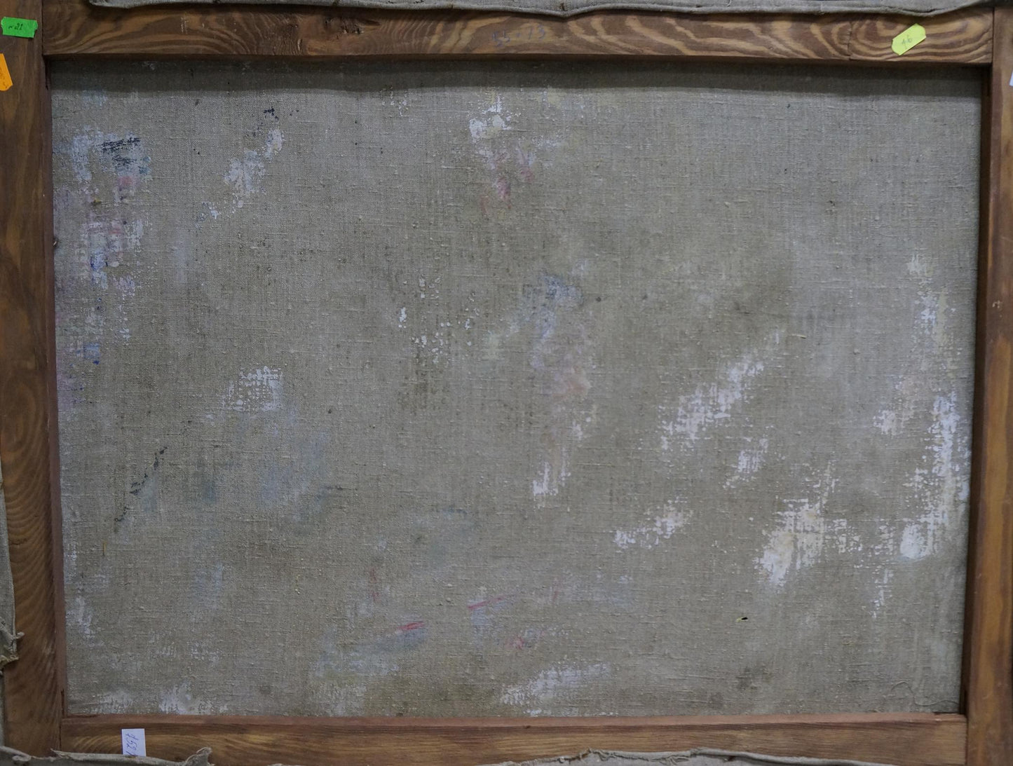 Oil painting By the river Unknown artist