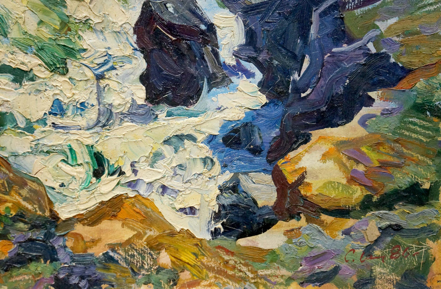 Oil painting Sea breeze Shapovalov Sergey Gavrilovich