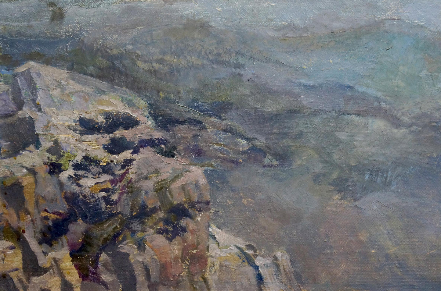 Oil painting Fog appeared Golembievskaya Tatyana Nikolaevna