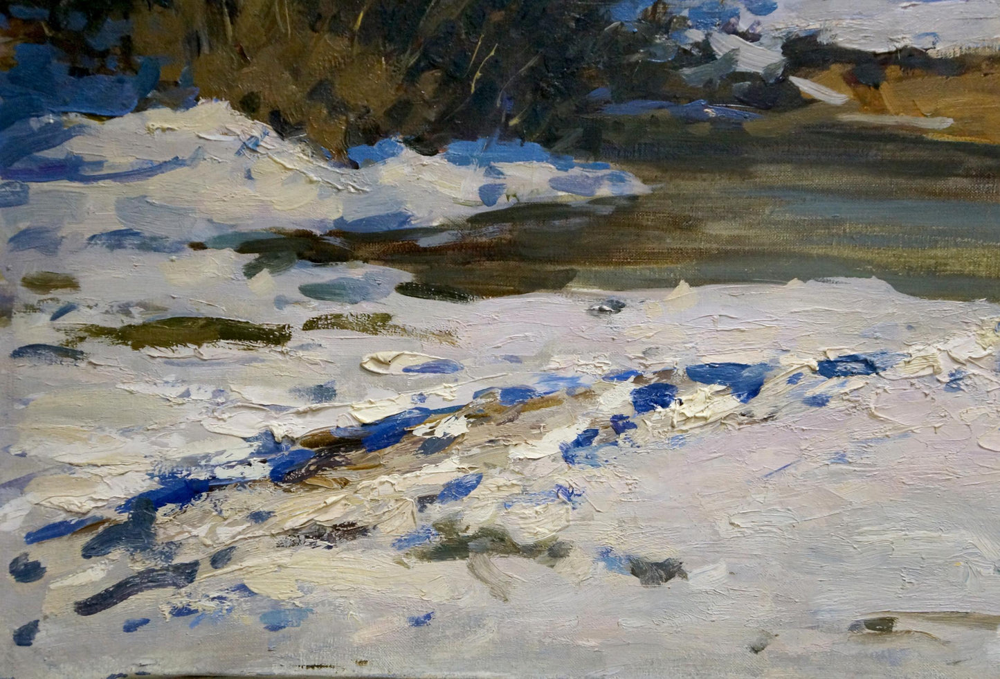 Oil painting Early spring Konstantin Yermol'shev