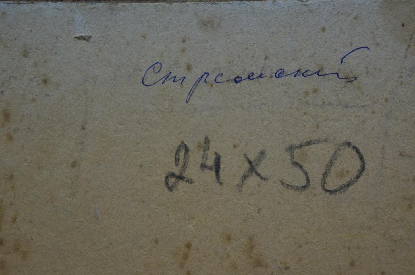 Oil painting It's starting to rain Stremsky Alexander Ivanovich