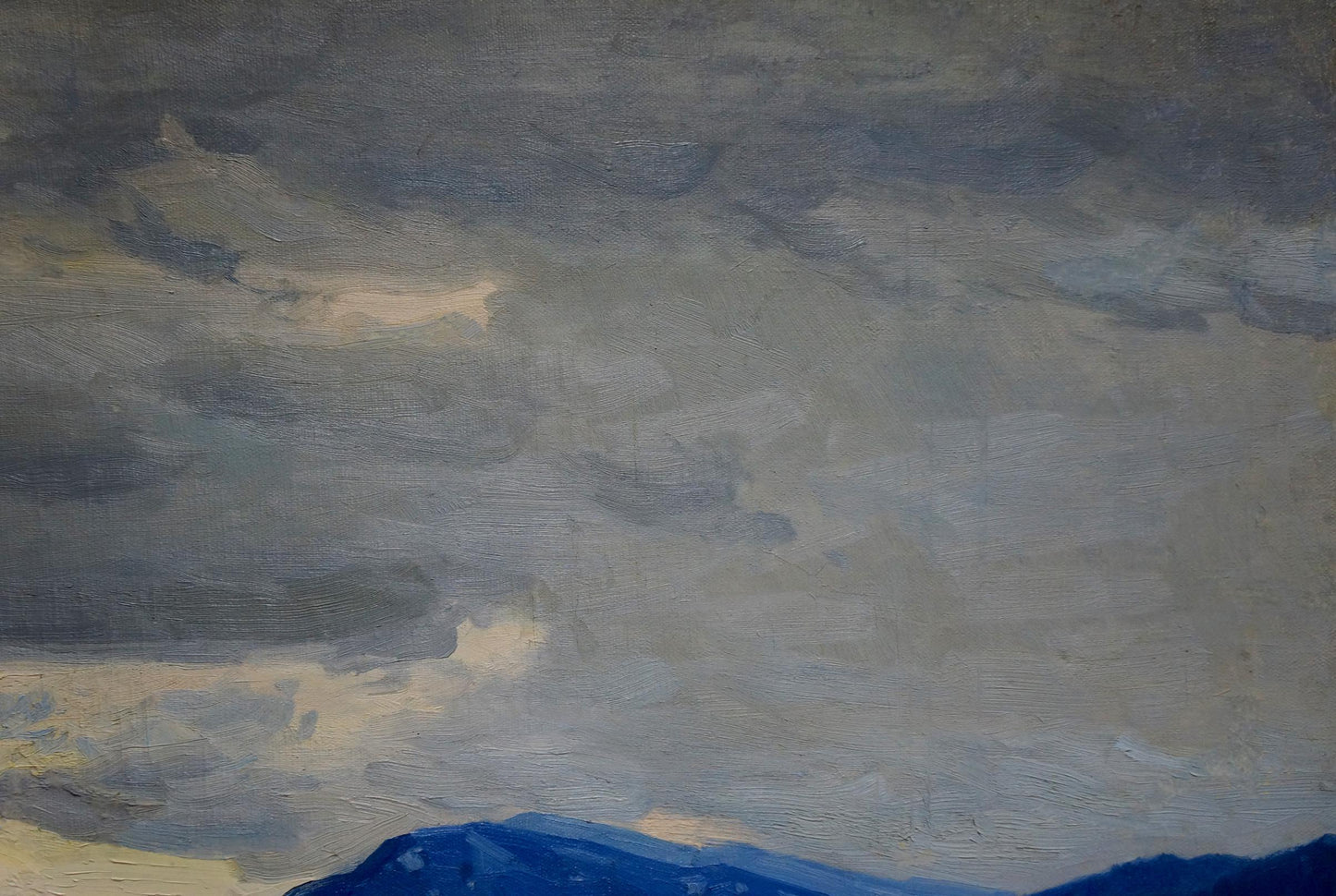 Oil painting To the rain Zhabinsky Leonid Andreevich