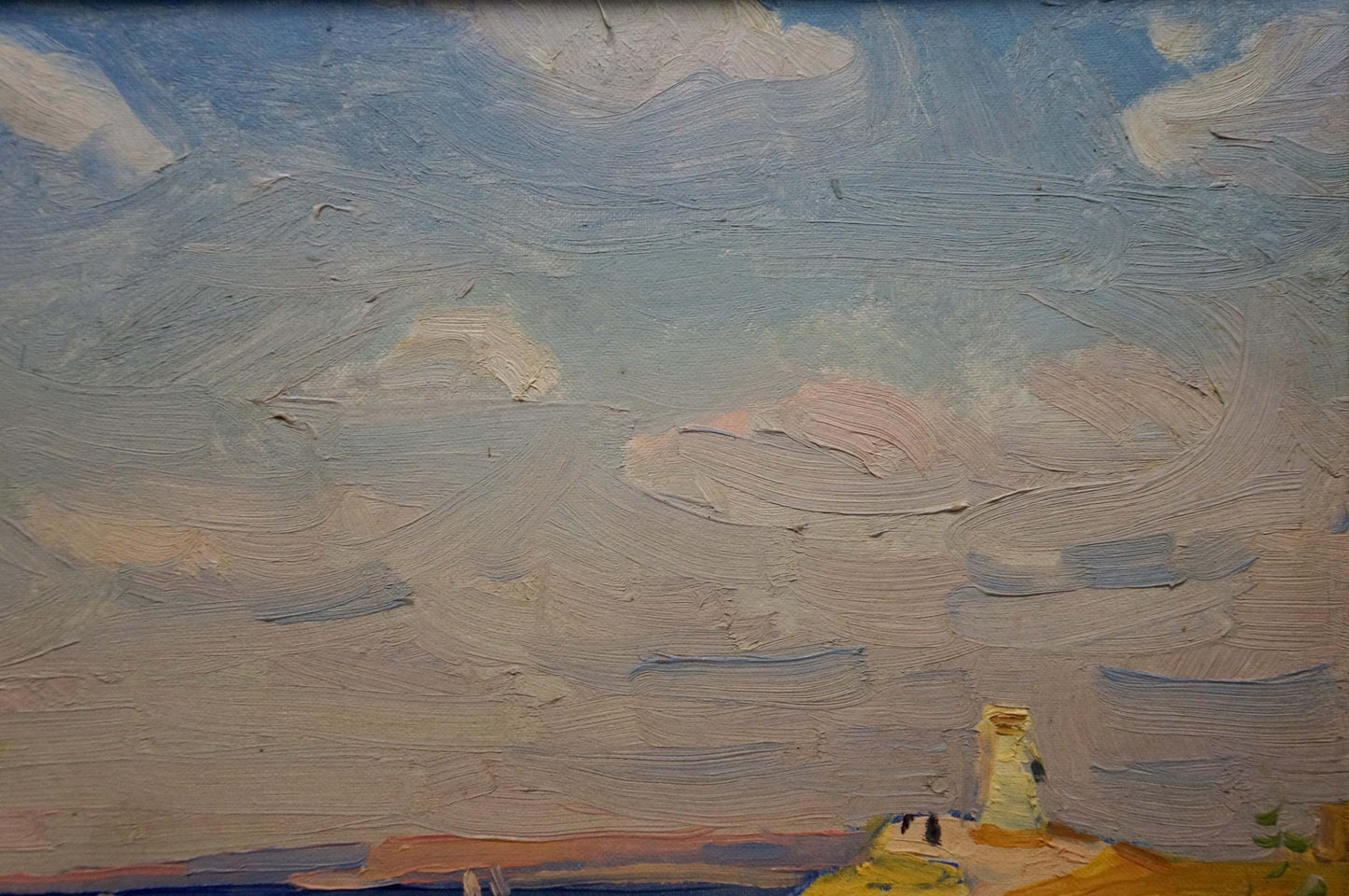 Oil painting On the bay