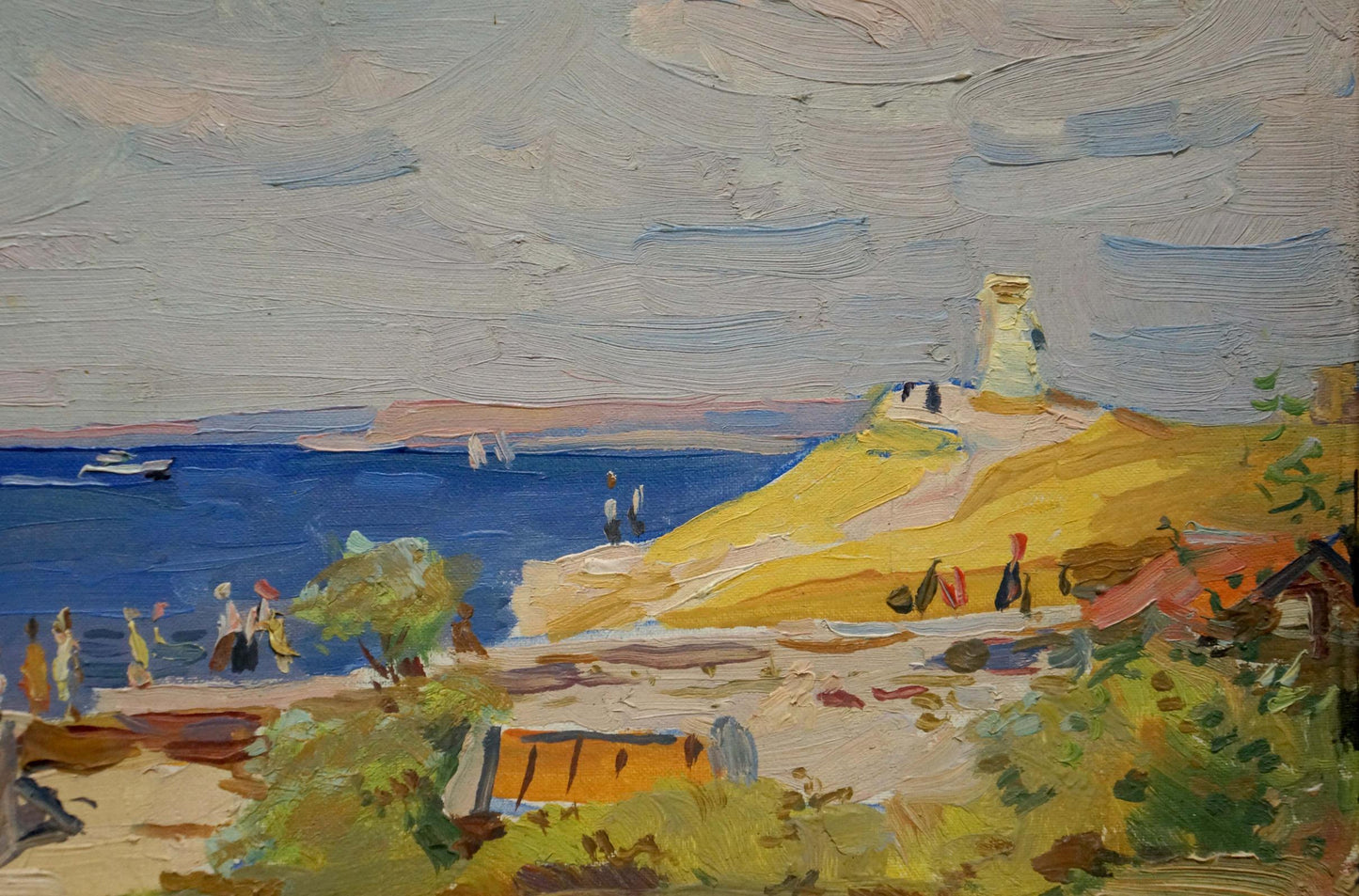 Oil painting On the bay