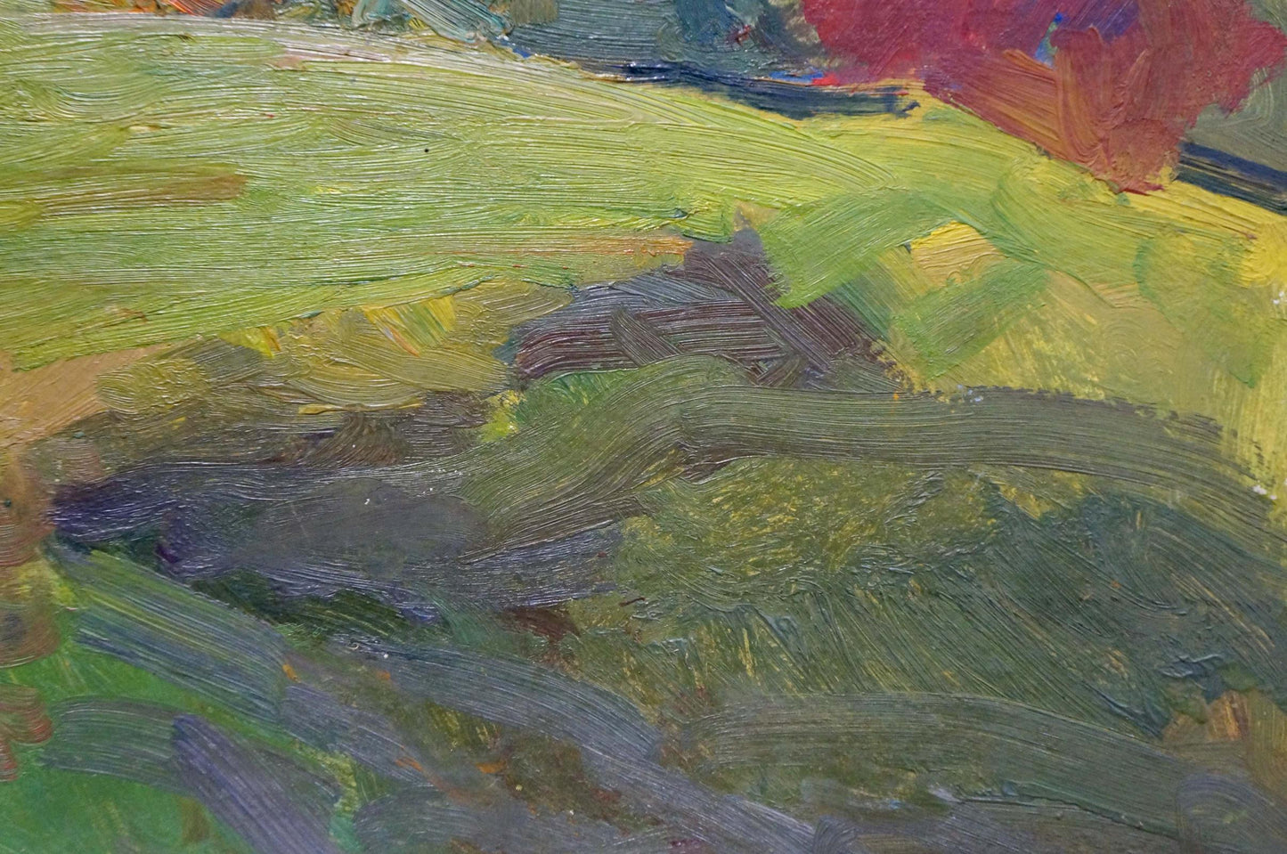 Oil painting Landscape Gantman Moses Faybovich