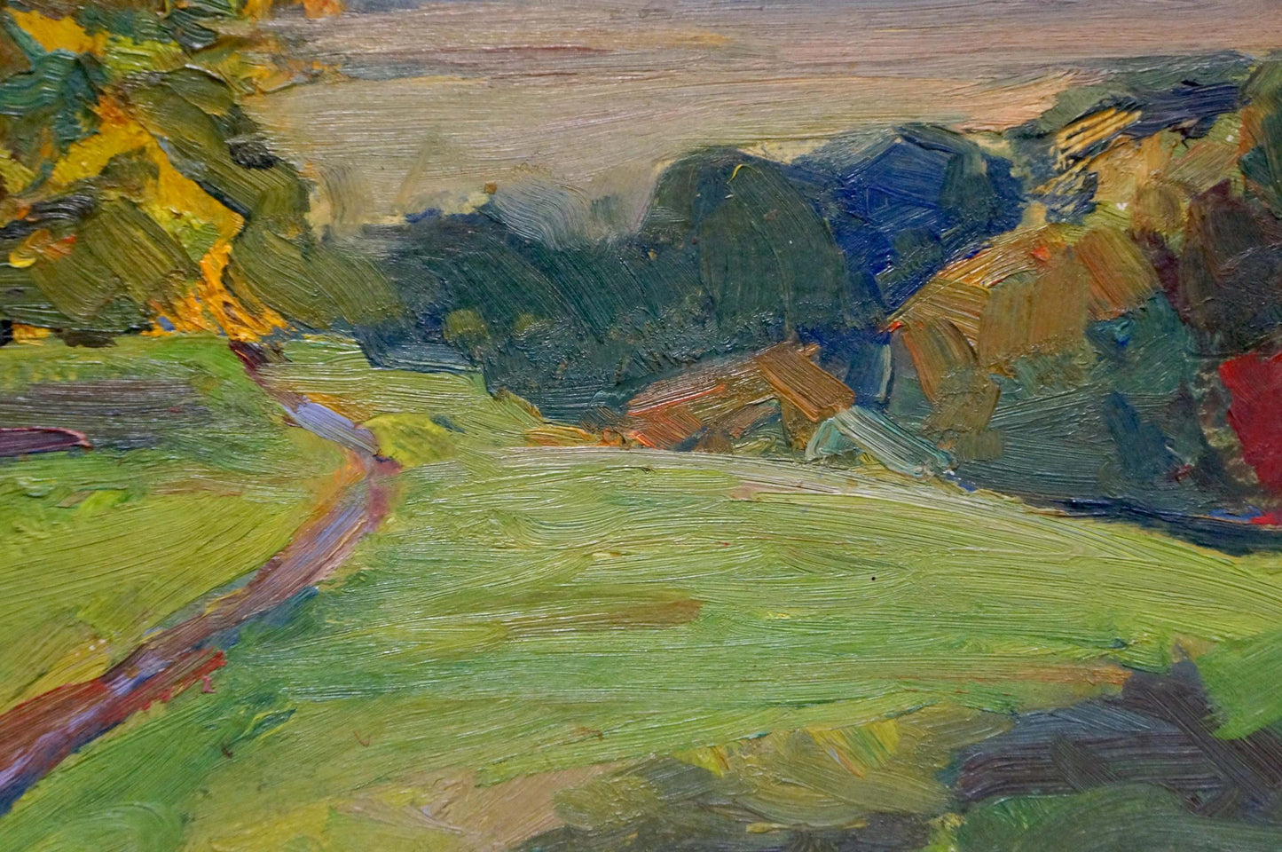 Oil painting Landscape Gantman Moses Faybovich