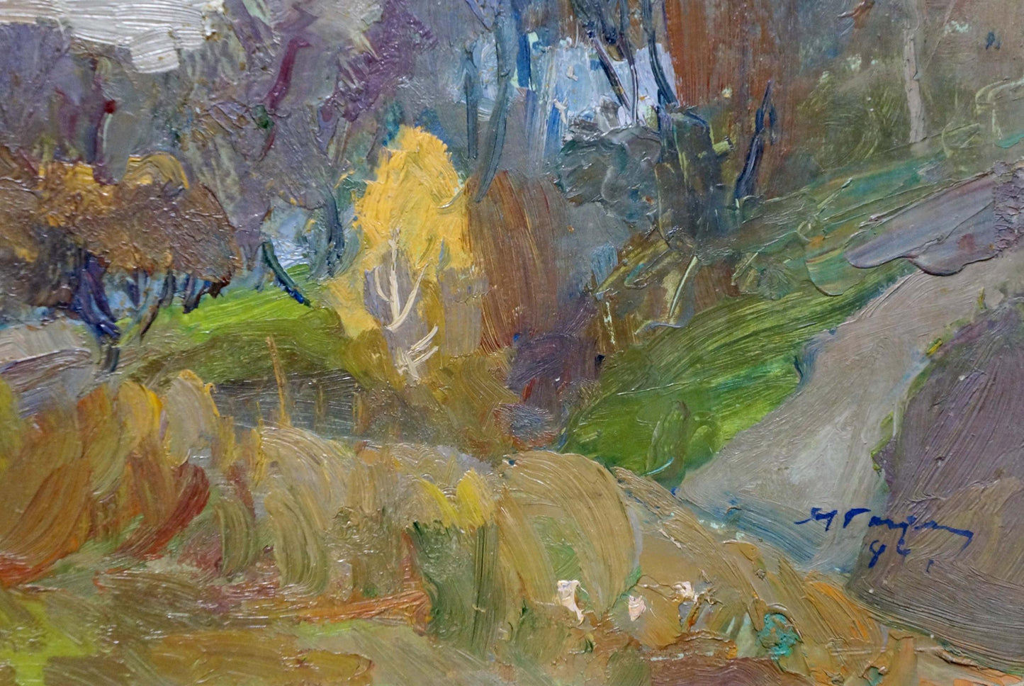 Oil painting Mainly cloudy Gantman Moses Faybovich
