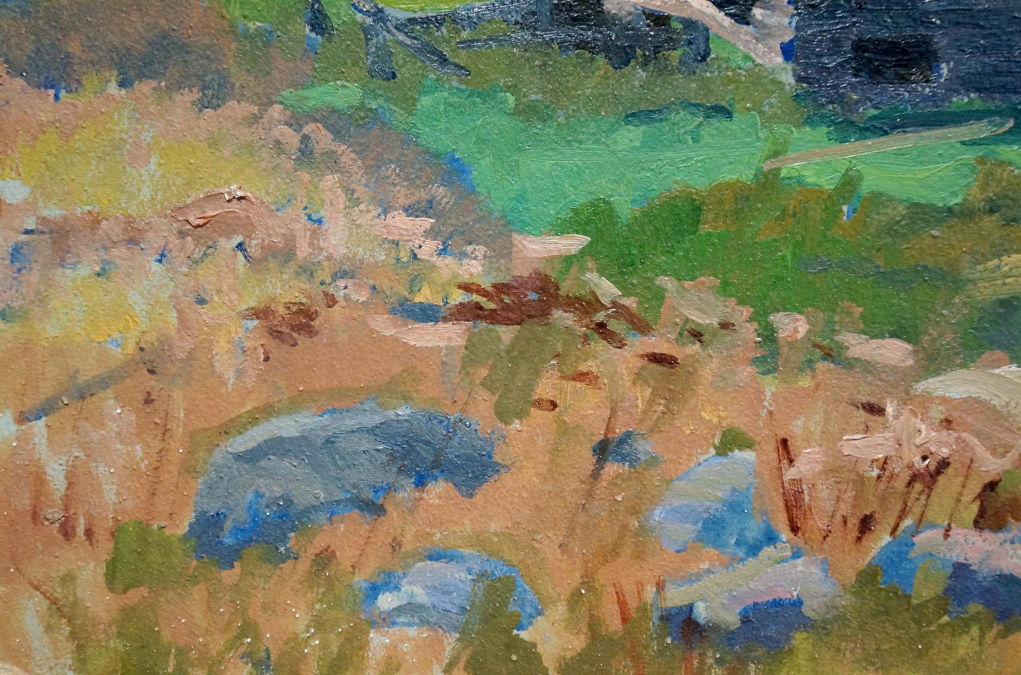 Oil painting Summer day Korostelev Vladimir Alexandrovich