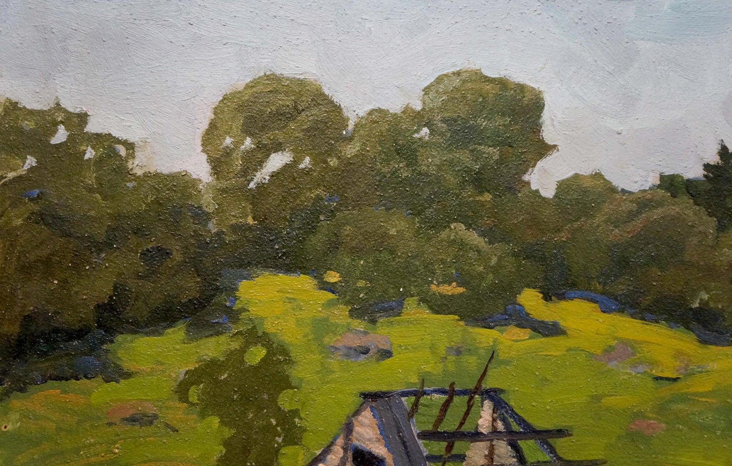Oil painting Summer day Korostelev Vladimir Alexandrovich