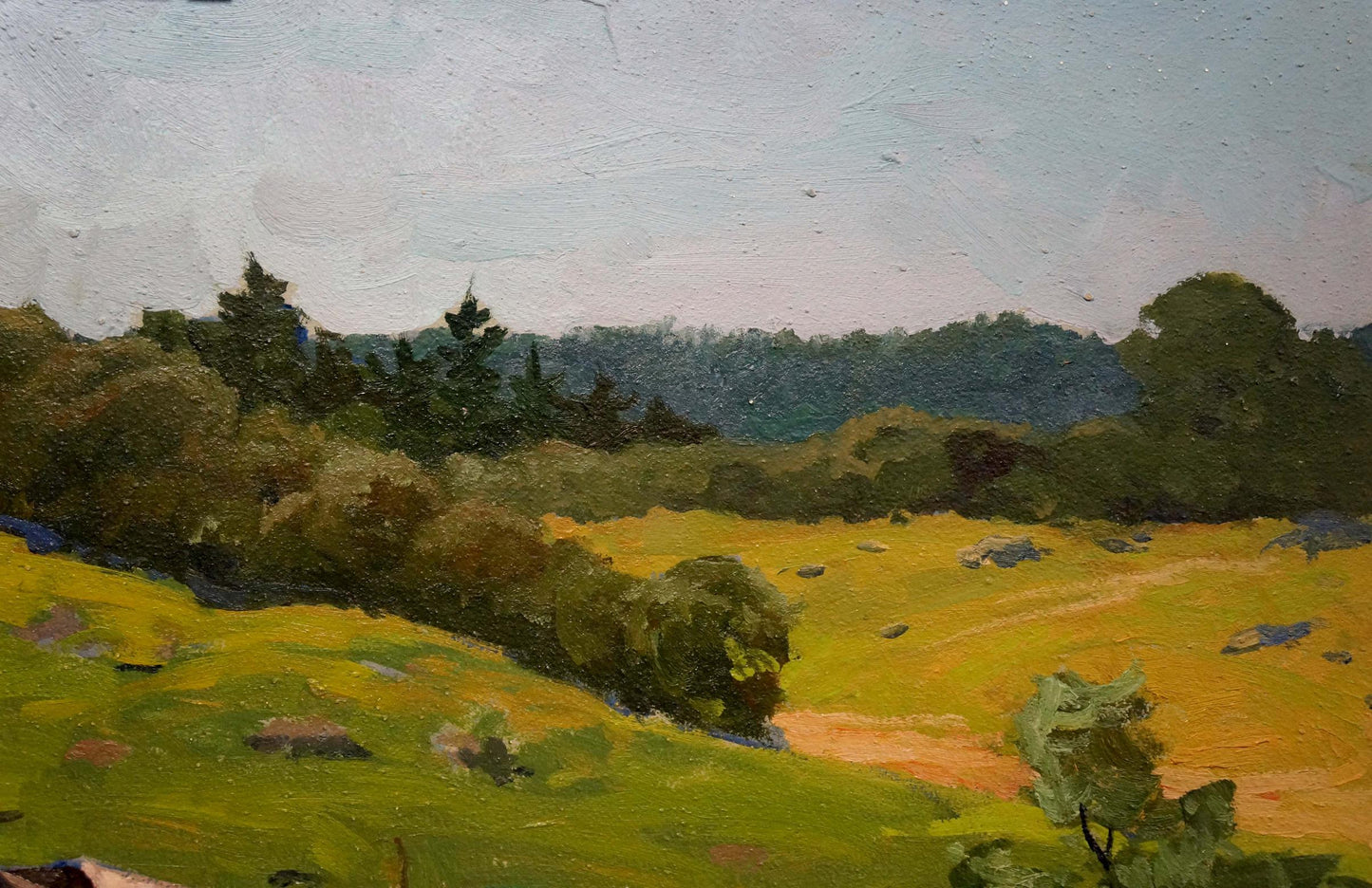 Oil painting Summer day Korostelev Vladimir Alexandrovich