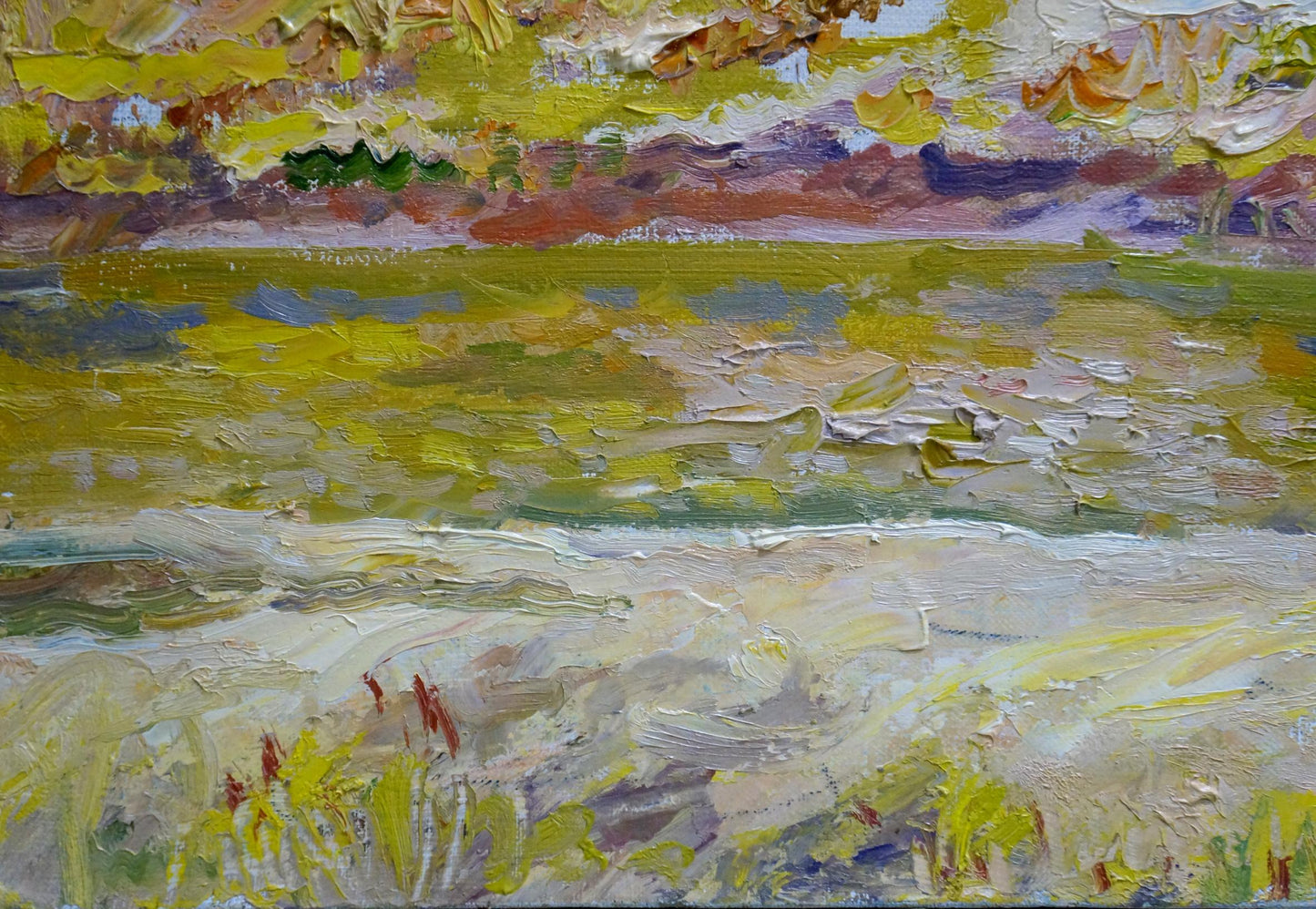 Oil painting July Mynka Alexander Fedorovich