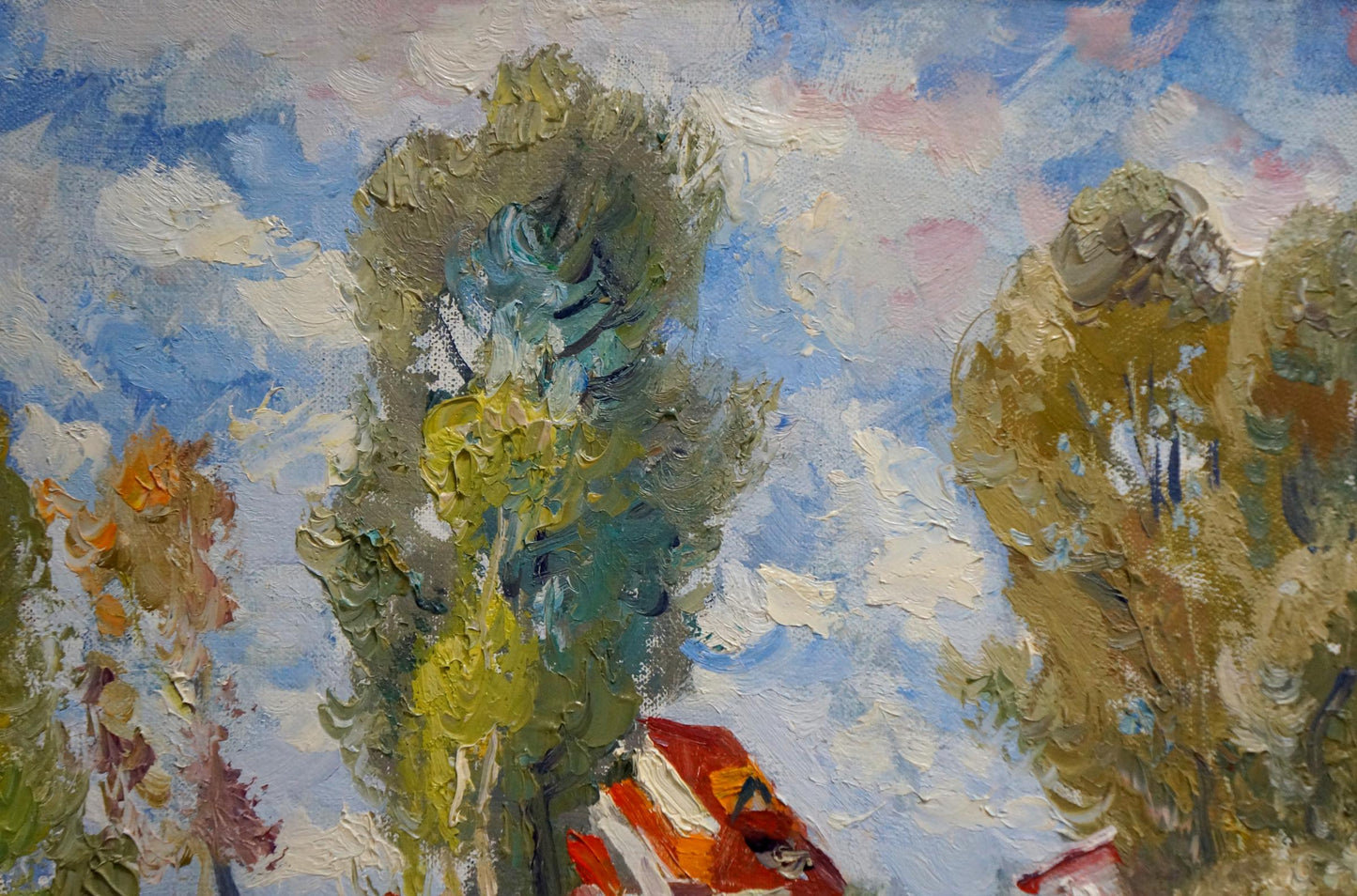Oil painting July Mynka Alexander Fedorovich