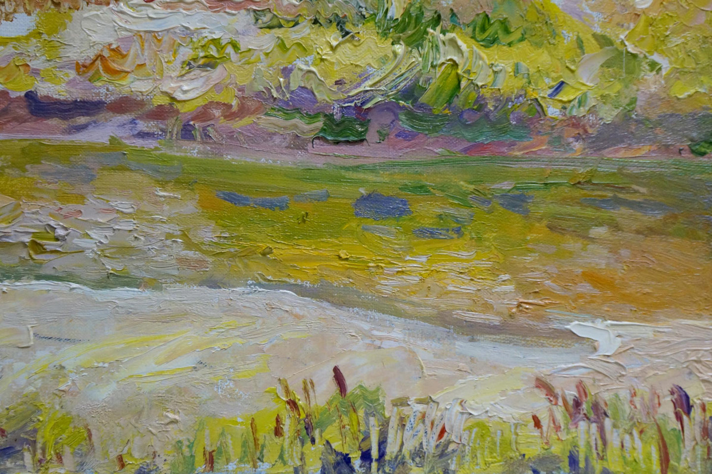 Oil painting July Mynka Alexander Fedorovich