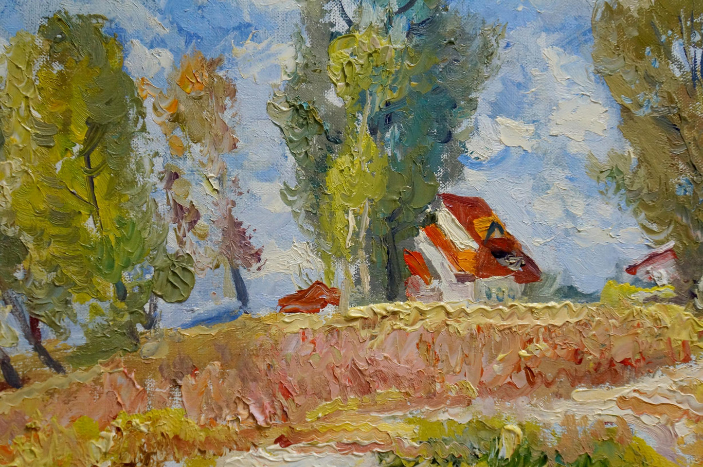 Oil painting July Mynka Alexander Fedorovich