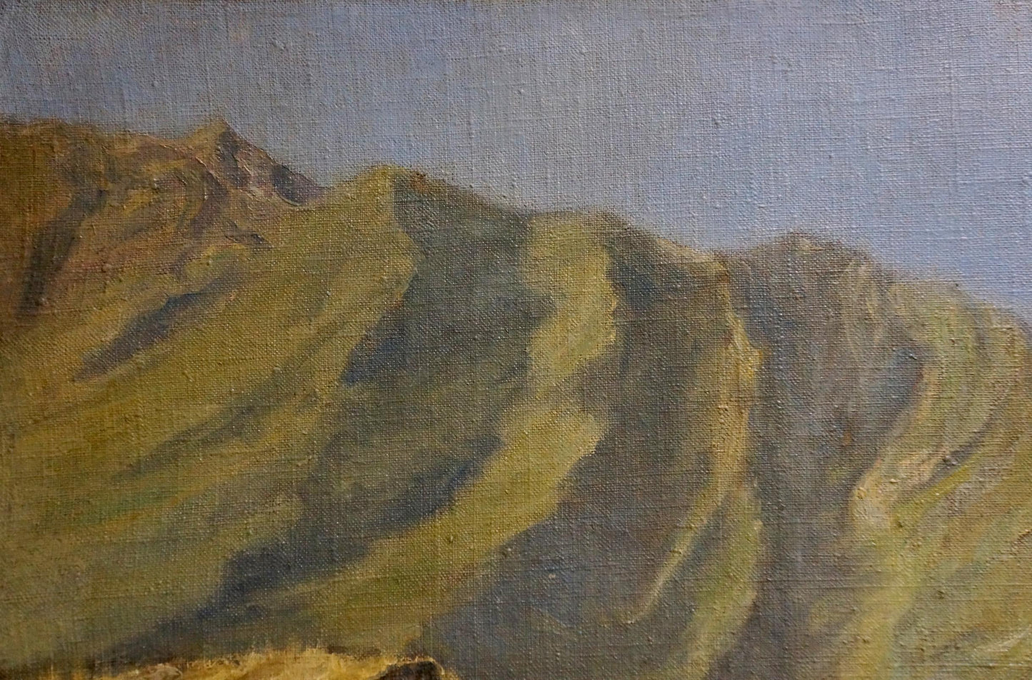 Oil painting Foothills Maslov Viktor Ivanovich