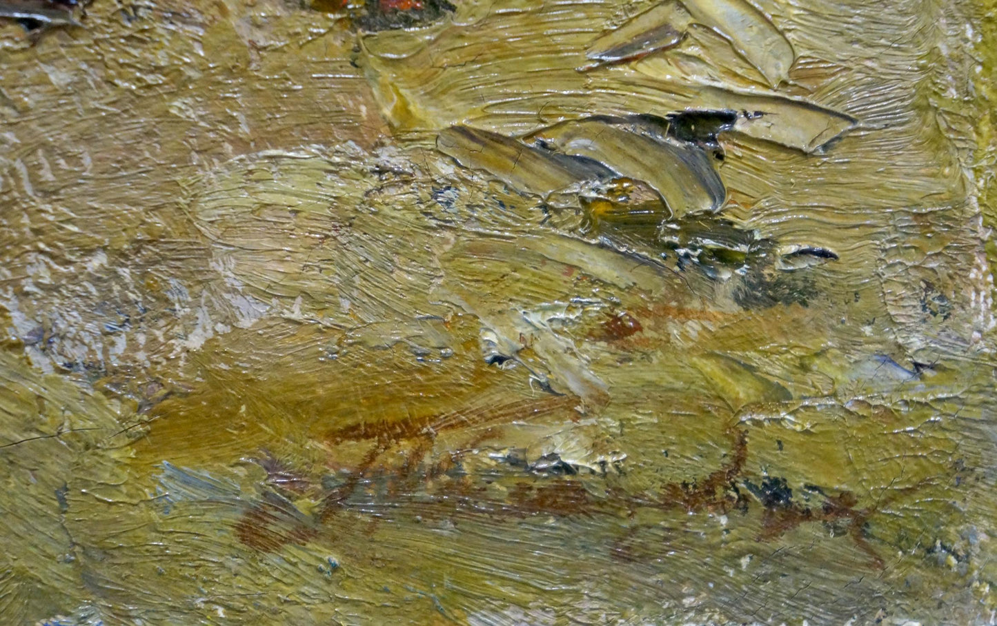Oil painting Waves crash on the shore Petr Kolomoitsev