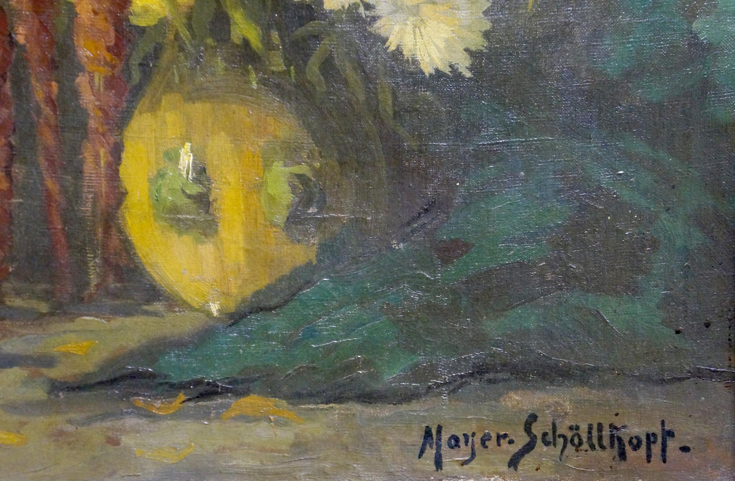 Oil painting Bouquet of Native Flowers European artist