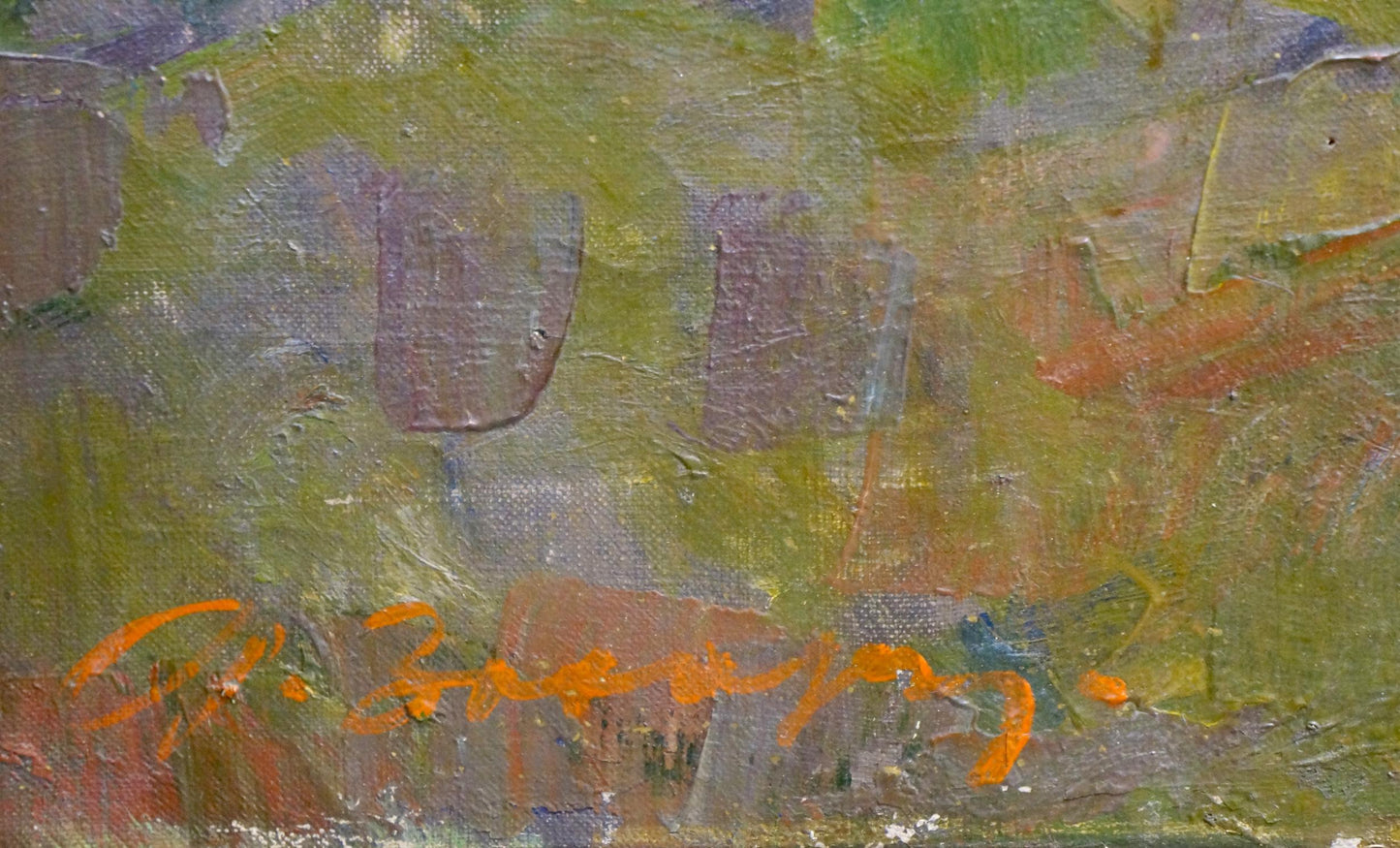 Oil painting Landscape Zakharov Fedor Zakharovich