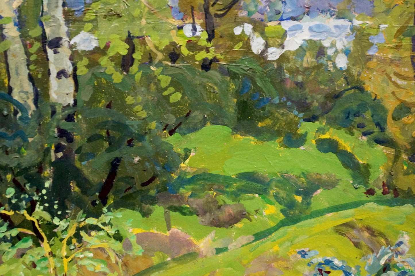 Oil painting Birch Grove Kolosovsky Georgy Sergeevich