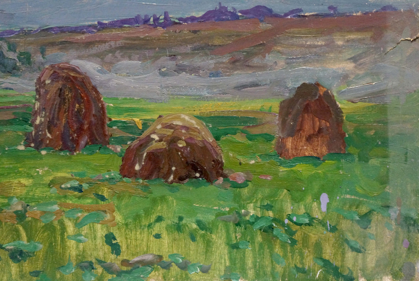 Oil painting Sunset Fomin Anatoly Nikiforovich
