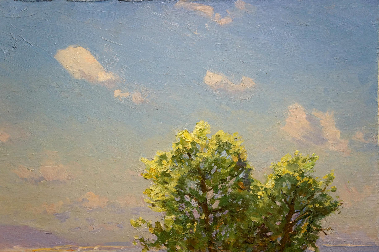 Oil painting Landscape Khodchenko Lev Pavlovich