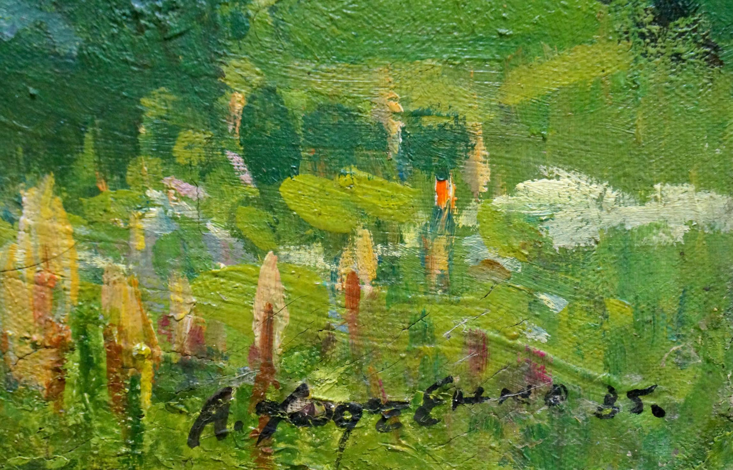 Oil painting Summer Khodchenko Lev Pavlovich