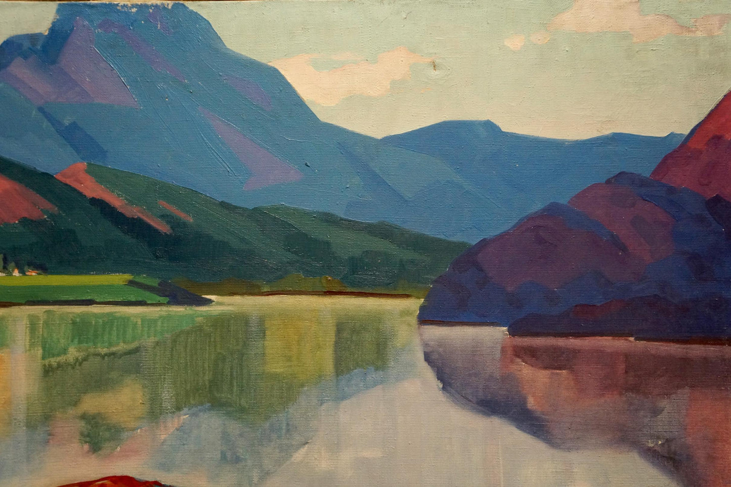 Oil painting Mountain landscape Atayan Armen Arshakovich