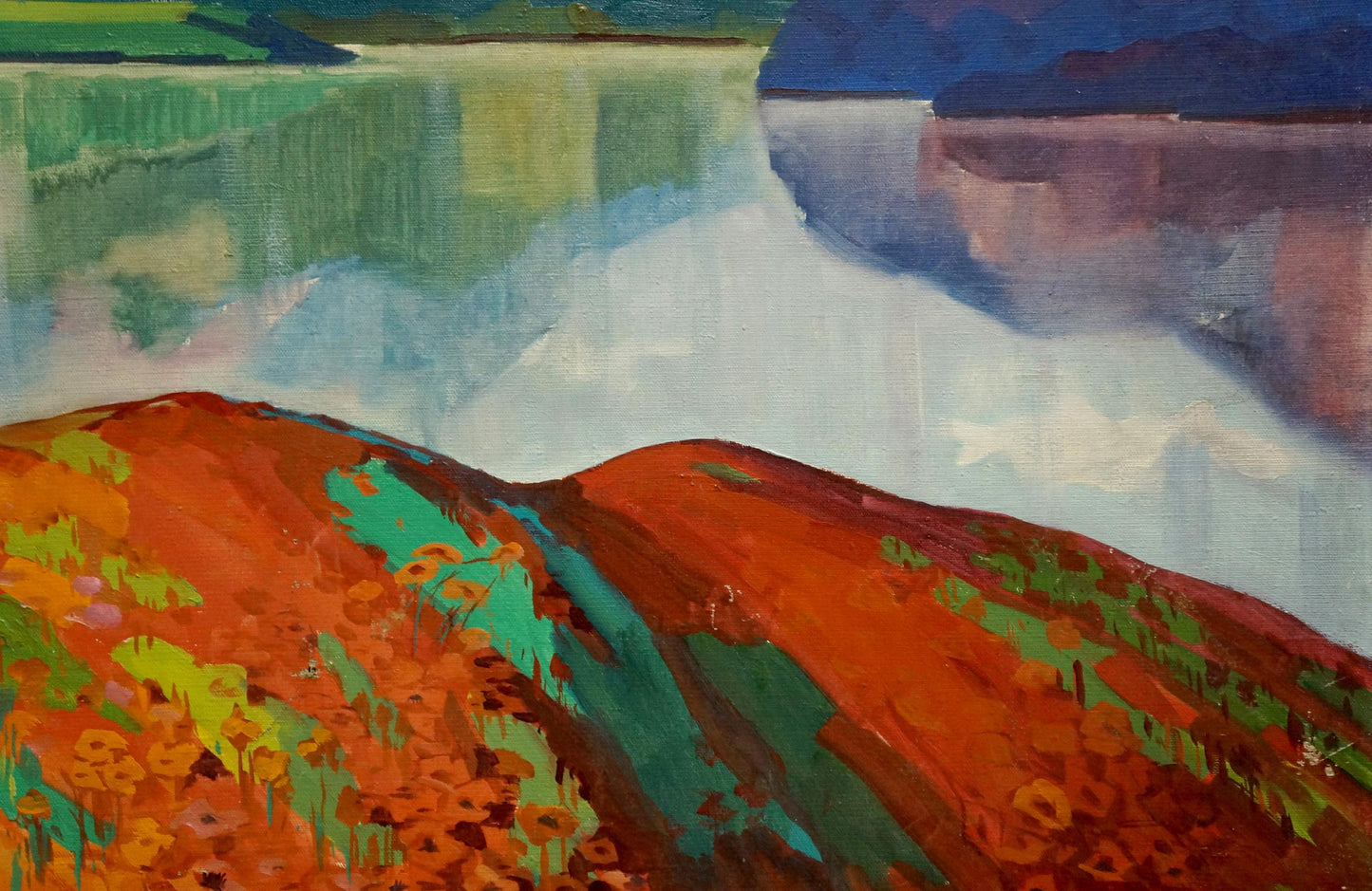 Oil painting Mountain landscape Atayan Armen Arshakovich
