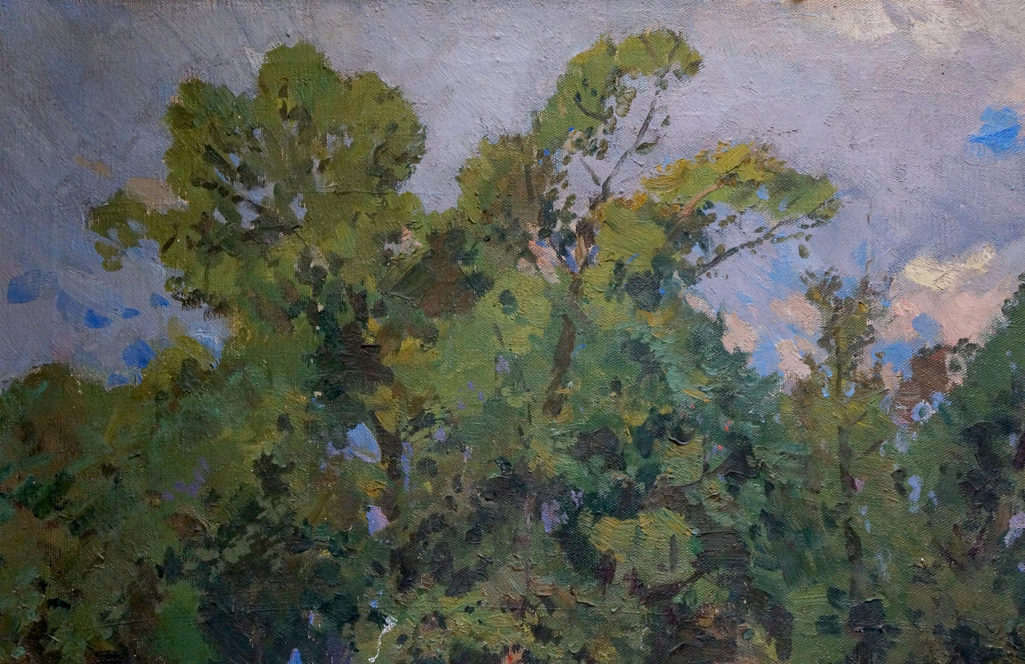 Oil painting Before the storm Khodchenko Lev Pavlovich