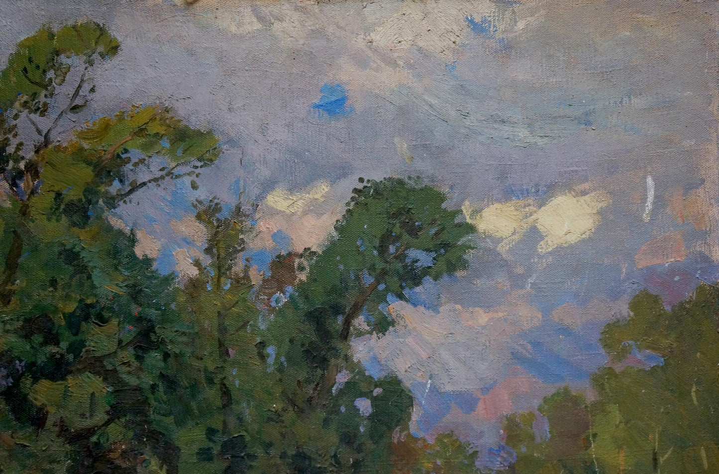 Oil painting Before the storm Khodchenko Lev Pavlovich