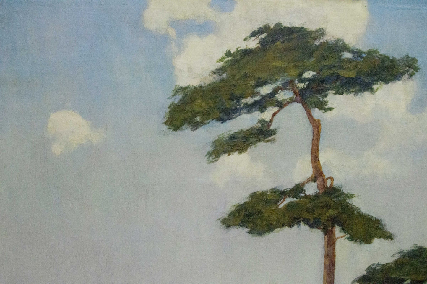 Oil painting On the mountain Ivan Alekseevich Vladimirov