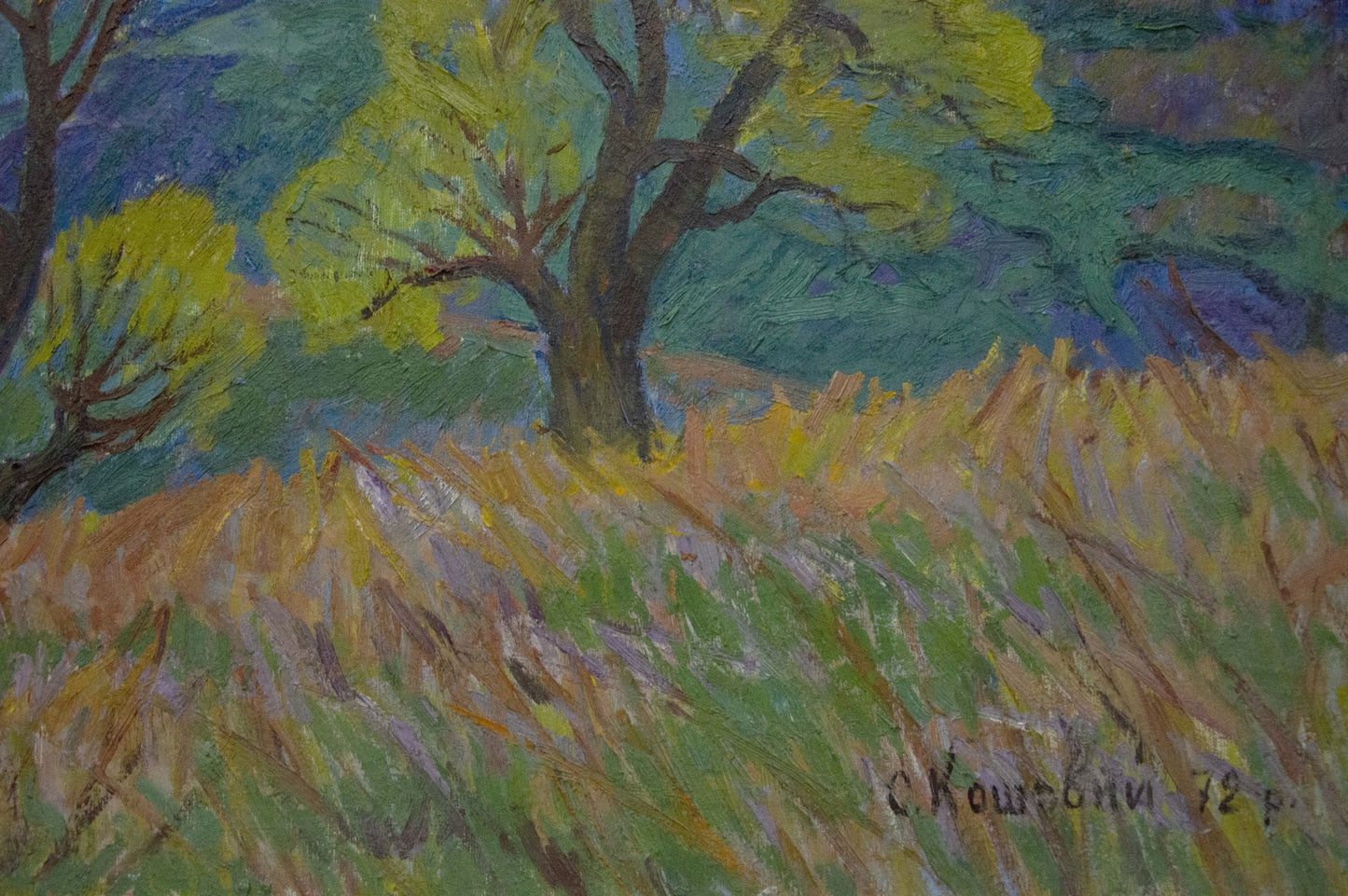 Oil painting Natural landscape Koshevoi Stepan Lvovich