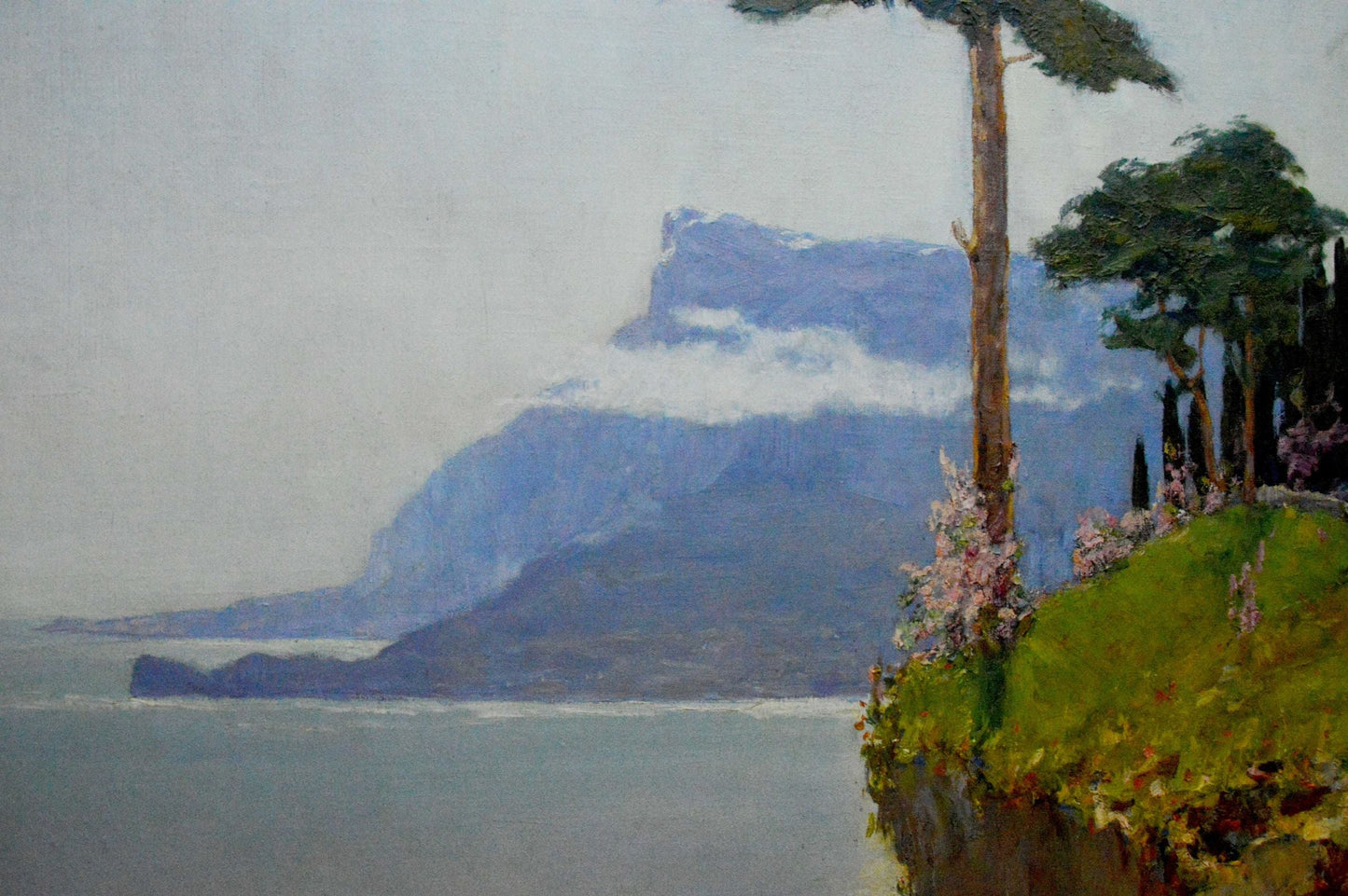 Oil painting On the mountain Ivan Alekseevich Vladimirov