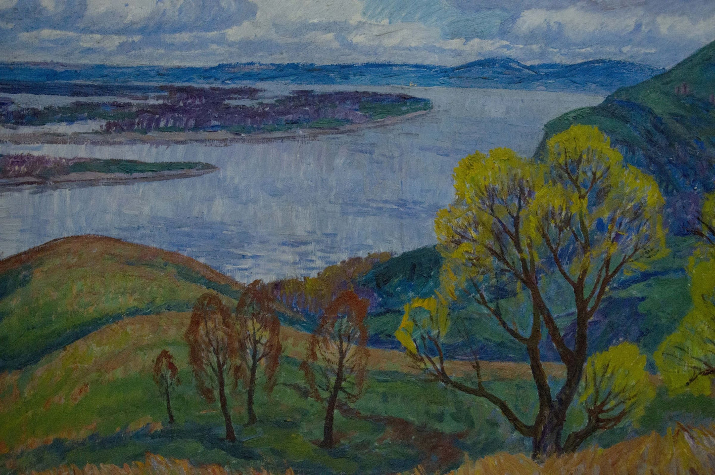 Oil painting Natural landscape Koshevoi Stepan Lvovich