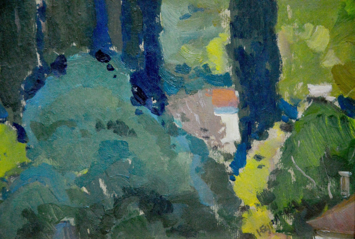 Oil painting Crimean landscape Buryachok Nikolay Ivanovich