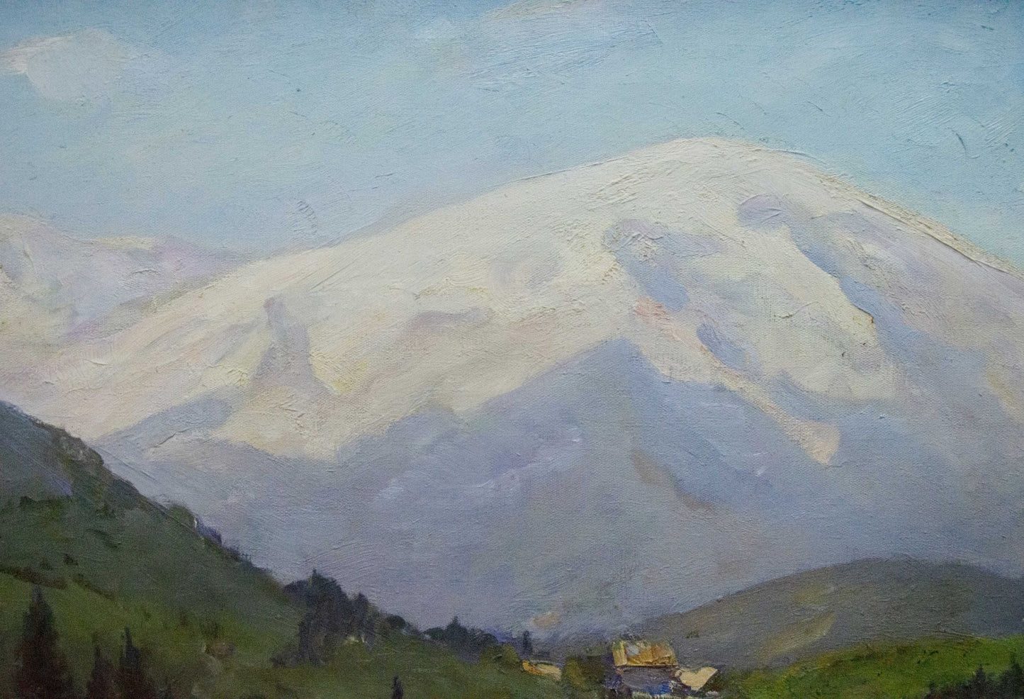 oil painting mountain