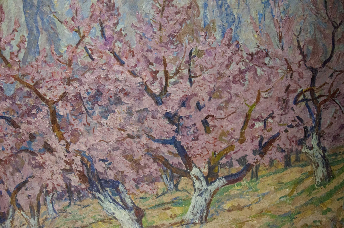 Oil painting Trees are blooming Koshevoi Stepan Lvovich