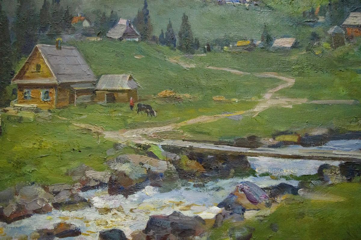 oil village art
