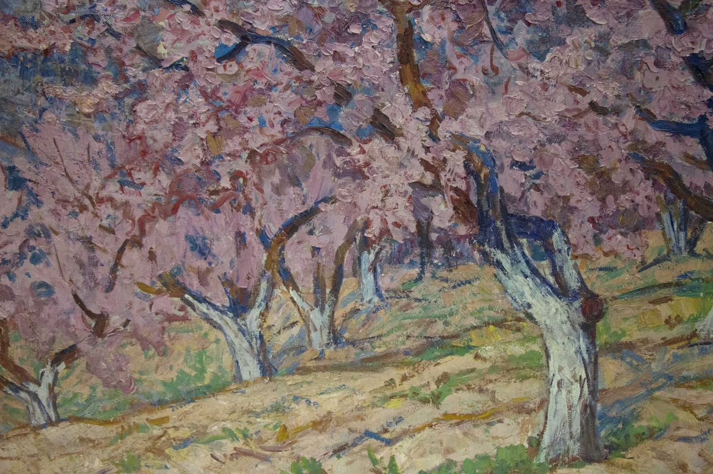 Oil painting Trees are blooming Koshevoi Stepan Lvovich
