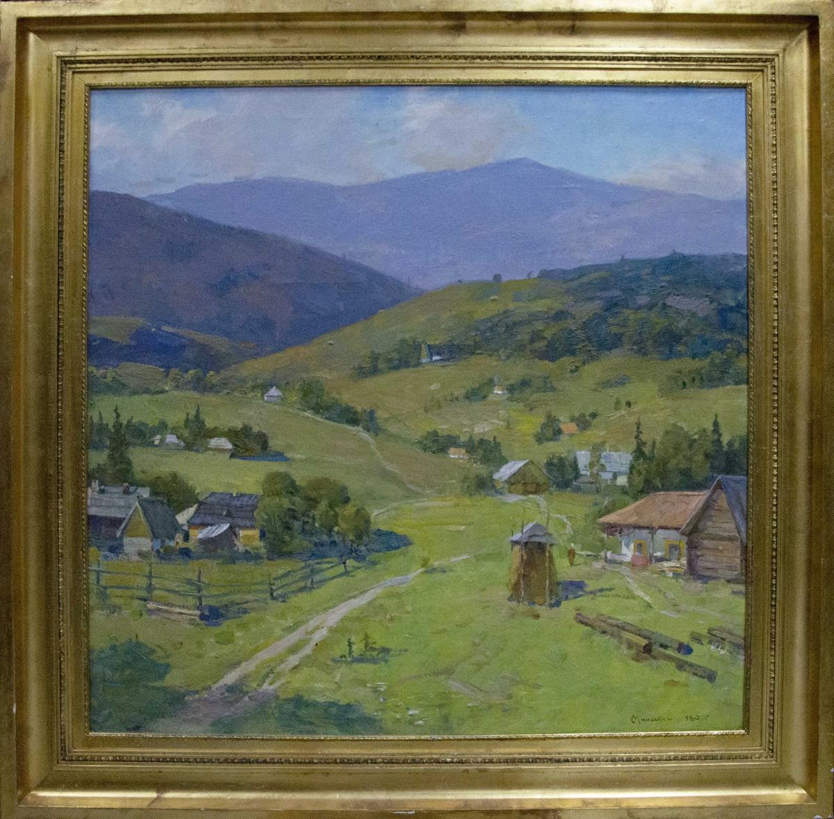 oil painting Mountains buy