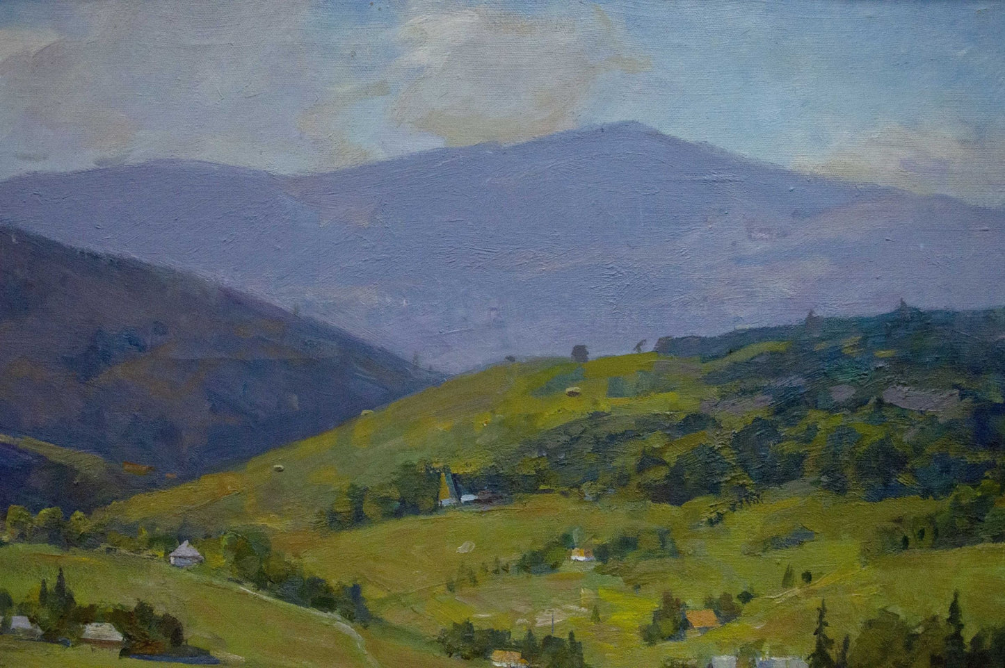 oil painting mountain