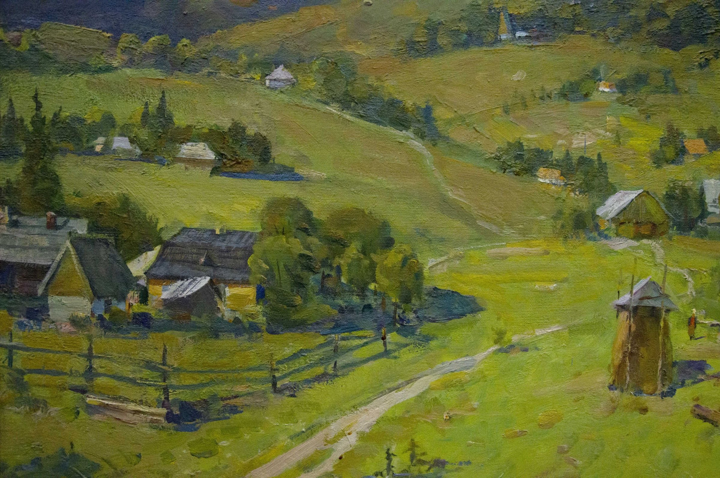 oil village art