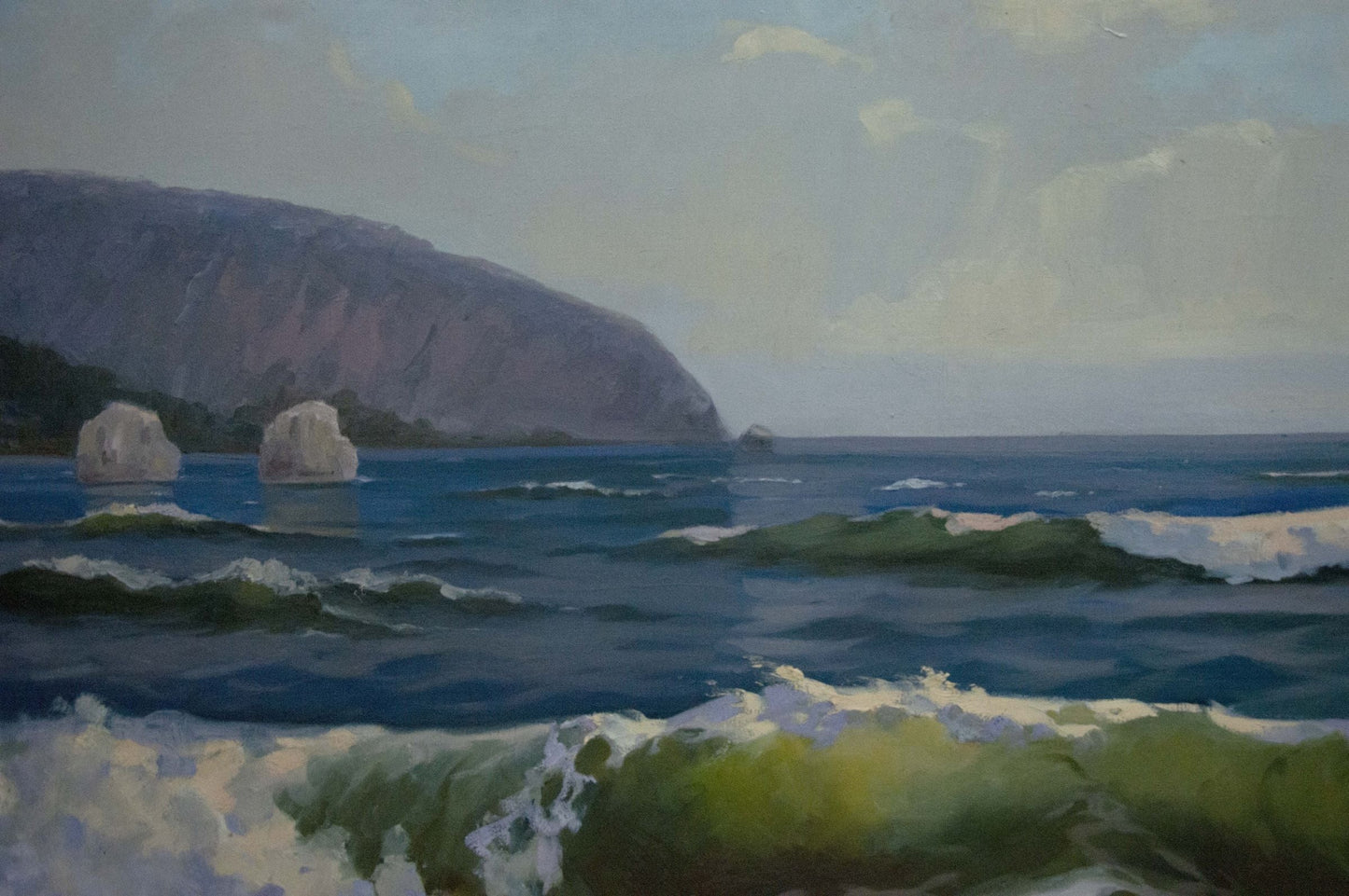 Oil painting Seascape Tsyganok Nikitin