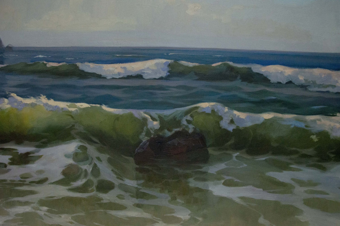 Oil painting Seascape Tsyganok Nikitin