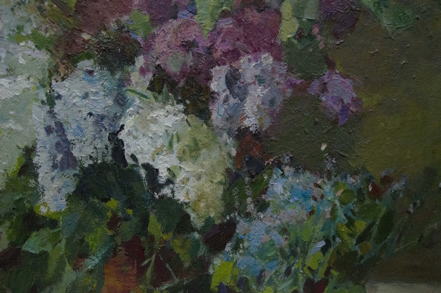 Oil painting Bouquet of flowers Khromenko Gleb Nikolaevich