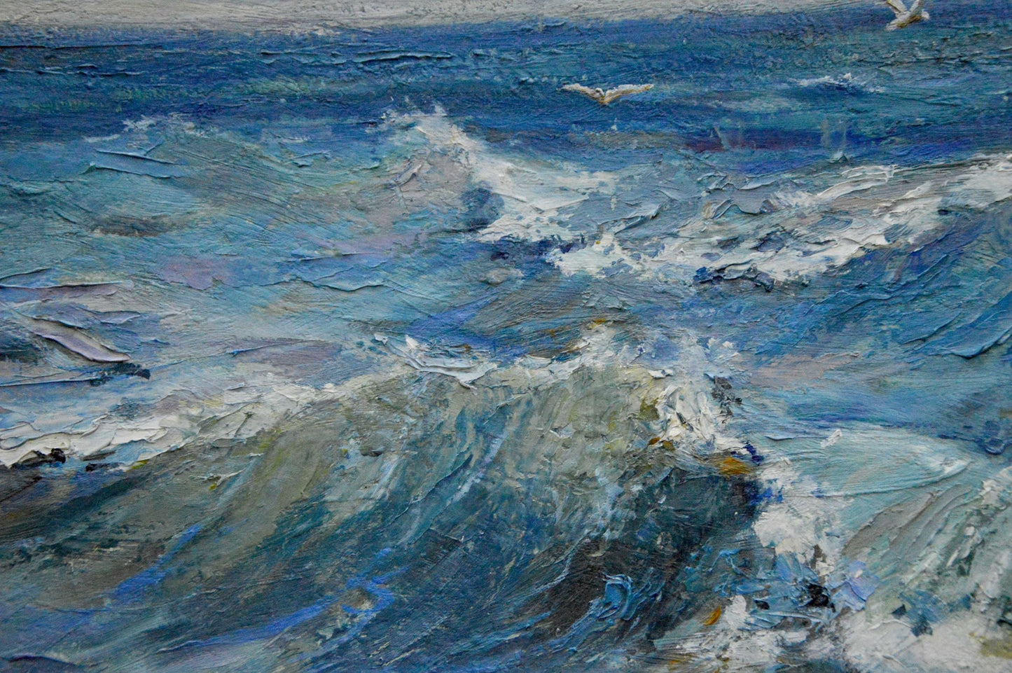 Oil painting Raging sea Bakaev Sergey Ivanovich